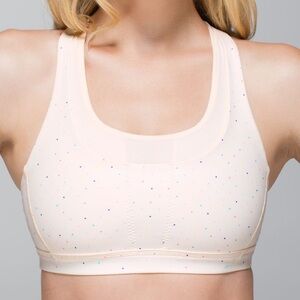 Lululemon Run: Stuff Your Bra II Sweet Spot Angel Wing / Sheer Lemon - 8